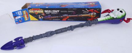 MASTERS OF THE UNIVERSE: An original vintage Mattel He-Man ' Masters Of The Universe ' Skull Staff