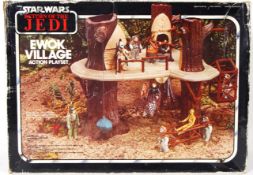 STAR WARS: An original vintage Star Wars Palitoy made ' Ewok Village ' action figure playset.