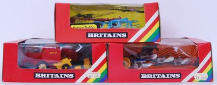 BRITAINS: A collection of 3x vintage Britains Farm diecast models - 9541, 9546 and 9556.