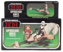 STAR WARS: A vintage Star Wars Kenner made Speeder Bike vehicle. Within the original box.