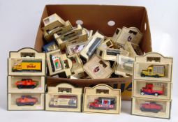 LLEDO: A collection of 50x Lledo diecast model Days Gone (and other) promotional trucks / wagons