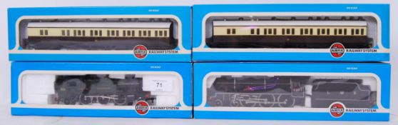 AIRFIX: Two Airfix made 00 gauge railway trainset locomotives,