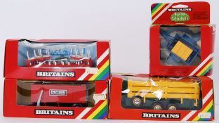 BRITAINS: A collection of 4x vintage Britains Farm Implements diecast models - 9550, 0572,