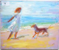 MICHAEL COOTE (b1931) oil on canvas.