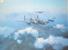 LANCASTER BOMBER print.