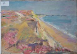 MICHAEL COOTE (b1931) oil on canvas.