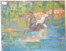 MICHAEL COOTE (b1931) oil on canvas.