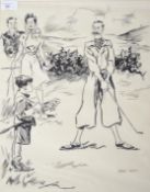ARTHUR LAIRD golfing illustration