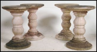 set of 4 early 20th century Italian mar