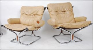 A stunning pair of 1960's Westnofa leath