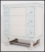 An early 20th century painted shabby chi