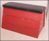 A vintage mid 20th century Gym Vault Horse,