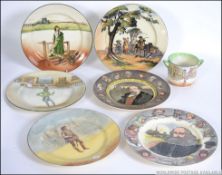 A good group of six Royal Doulton Series