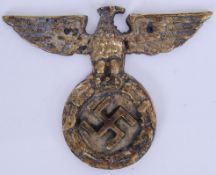 THIRD REICH NAZI WALL PLAQUE