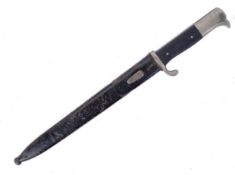 GERMAN WWII CURNA BAYONET: