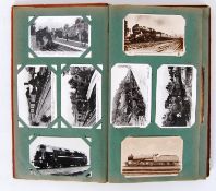 RAILWAY POSTCARD ALBUM