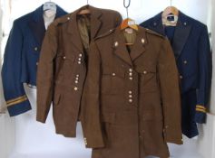 FOUR MILITARY UNIFORMS
