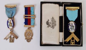 SILVER MASONIC MEDALS