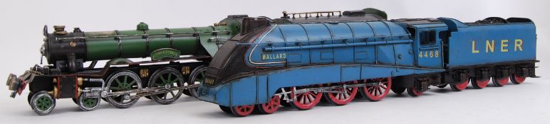 TINPLATE MALLARD & FLYING SCOTSMAN