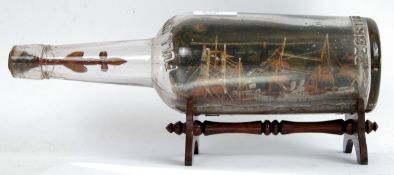 SHIP IN GLASS BOTTLE