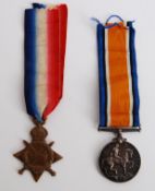 WWI MEDAL PAIR