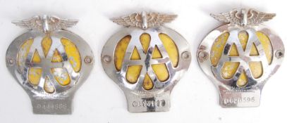 AA BADGES: