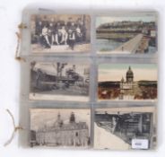 RARE WWI SINGLE OWNER POSTCARD COLLECTION