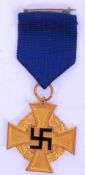 NAZI SERVICE MEDAL: