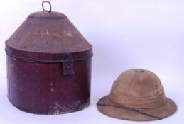 MILITARY HAT TIN: