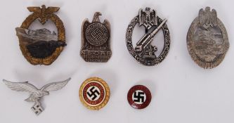 REPRODUCTION NAZI BADGES:
