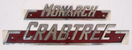 PRINTING NAME PLATES: