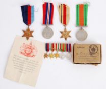 WWII MEDAL GROUP