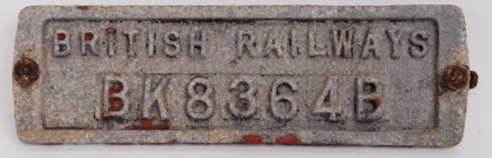 VINTAGE BRITISH RAILWAYS SIGN