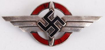 GERMAN DLV CAP BADGE: