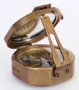 BRASS CASED COMPASS
