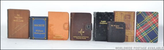 A group of 8 miniature books to include the works of Wordsworth, Shakespeare, Dickens etc.