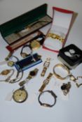 A box of assorted ladies wrist watches to include Timex, Imado, Sekonda, Seiko etc etc.