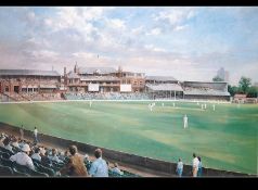 A signed limited edition print titled 