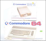 A vintage Commodore 64 retro gaming console complete in the original box along with a boxed
