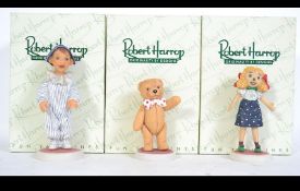A collection of three Robert Harrop designed figures for Andy Pandy.
