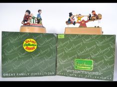 A pair of boxed Robert Harrop figure groups from the Beano and Dandy Collection.