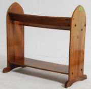 A 1930's Arts and Crafts art deco book trough case of small form .