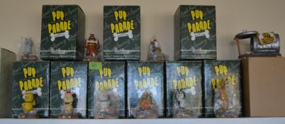 A collection of ten Robert Harrop ' Pup Parade with The Bash St Boys ' figures to include PUP01