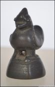 A small rare ancient bronze in the form of a Mandarin Duck of Chinese / Oriental origin.