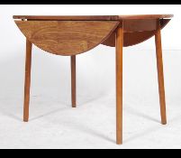 A vintage retro mid 20th century drop leaf Dinette kitchen dining table,