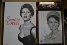 A collection of classic film DVD's and box sets.