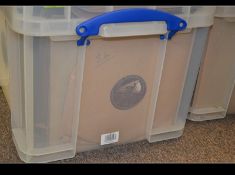 A large collection of vintage 78rpm records various genres,