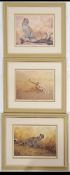 A group of four framed and glazed limited edition signed prints by South African artist Donald