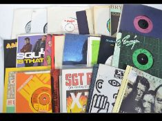 A collection of 45rpm vinyl 7
