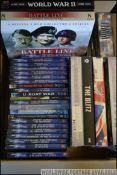 A collection of various documentary DVD's including Battle Stations and other wartime themed DVD;s.